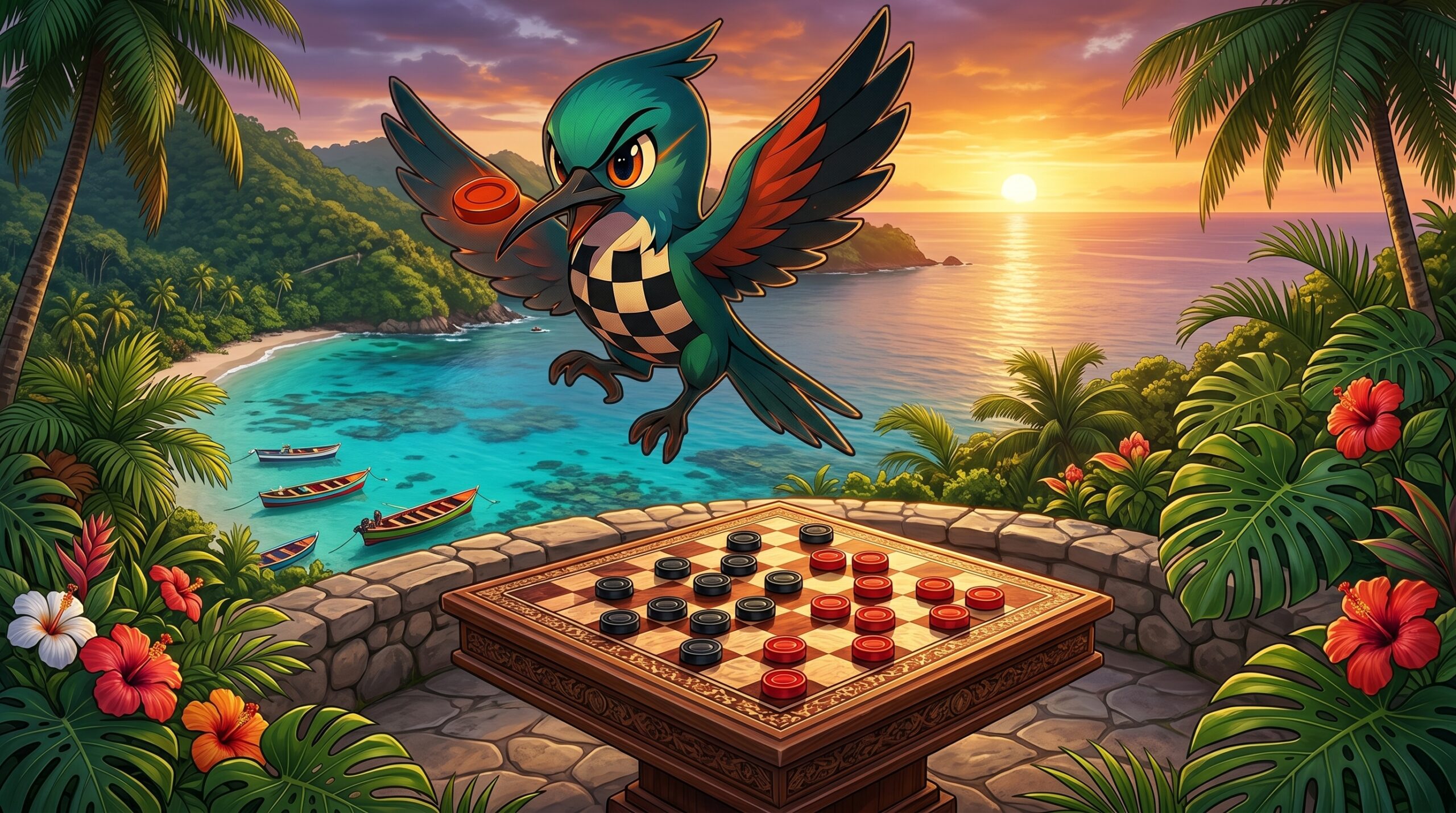 Tobago tropical scene